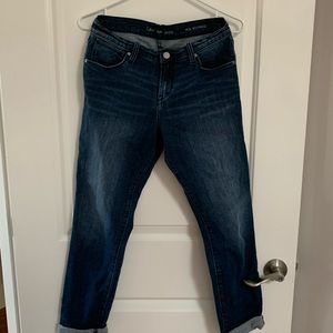 Calvin Klein Boyfriend Cropped Jeans